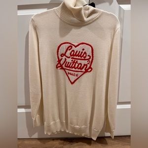 Louis Vuitton X Nigo Intarsia Turtleneck Sweater